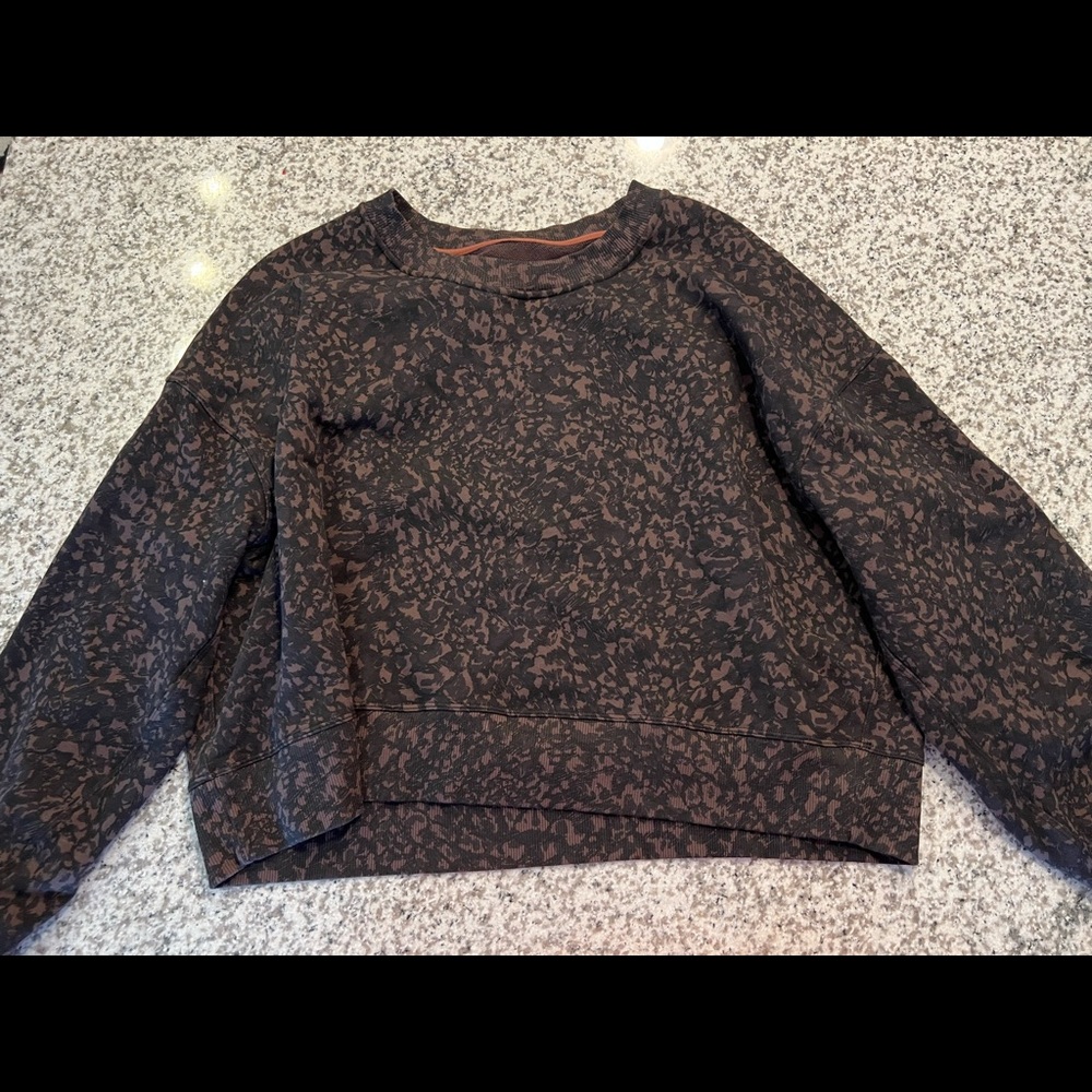 Lululemon Perfectly Oversized Crop Crew